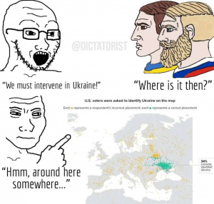 Ты хоть знаешь, где Украина?